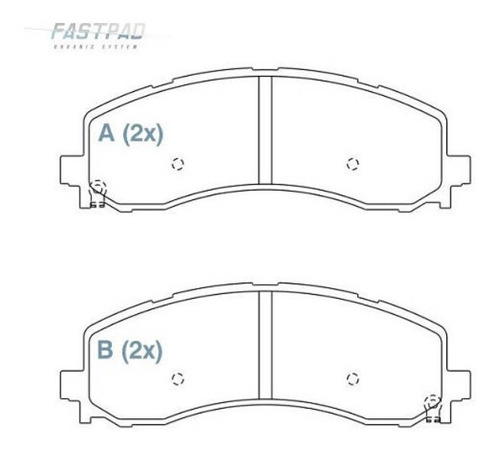 Pastilha De Freio Traseira Ceramica Dodge Ram 2500 - Willtec