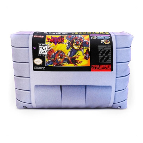 Cojín Super Nintendo Swat Cats 30x20cm Vudú Love