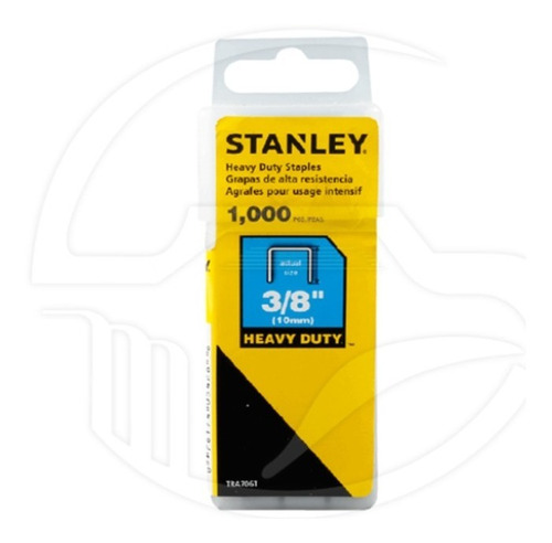 1000 Grapas Stanley Trabajo Pesado 3/8  Modelo Tra706t S
