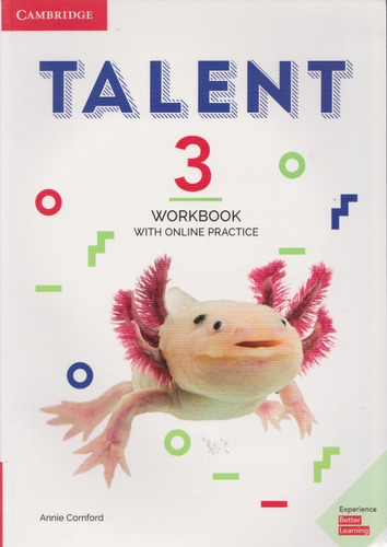 Talent 3 Workbook With Online Practice Cambridge 2018