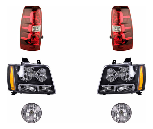 Faros Niebla + Ppales Y Calaveras Depo Avalanche 2007 - 2013