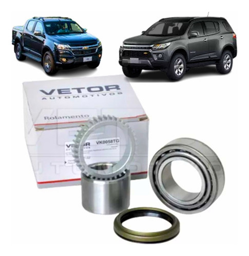 Kit Rolamento Roda Traseira S10 Trailblazer 2012 A 2017