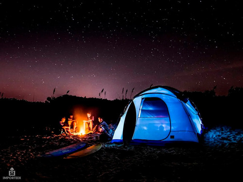 10pz Lampara Linterna Luz Led Nocturna Potente Camping
