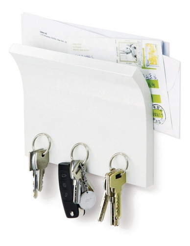 Porta-chaves E Organizador De Magnetter Branco - Umbra