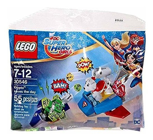 Lego Dc Super Hero Girls Krypto Salva El Día 30546