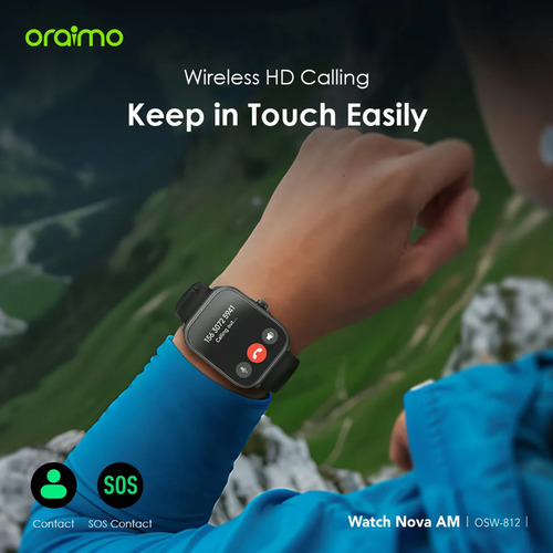 Reloj Inteligente Con Pantalla Curva Oraimo Nova Am Smart Am