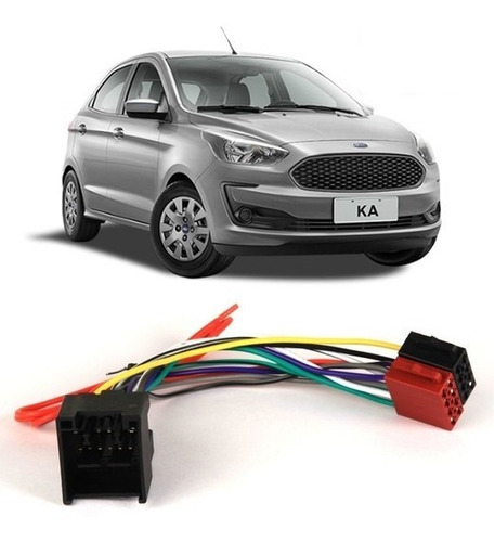 Chicote Som Ford Ka 2019 Diante Novo Conector Radio 81449