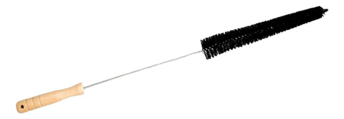 Cepillo De Limpieza Con Mango De Madera, Flexible Y Largo, P