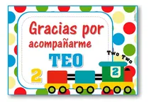 Comprar Kit Imprimible Trencito Mod.3 - Deco Y Candy Bar - Tren