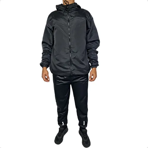 comprar Conjunto Treino Corta Vento Jaqueta E Calça Academia Esporte