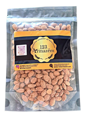 Imagem 3 de 6 de Amêndoa Com Sal - 250g