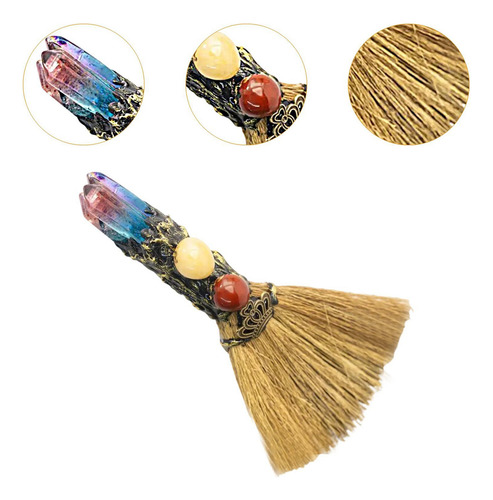 Mini Broom Craft Broom Bitch Witch Wizard Multi Color B