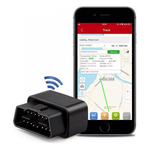 Obd Ii Gps 4glte + Microfono Espia Y Conexion Obd Ii