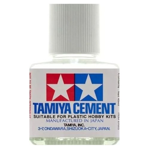 Tamiya Cemento Pegamento 87003 40ml Convencional Brocha Norm