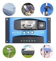 Comprar Controlador De Carga E Descarga Dual-usb Solar Automatic100a
