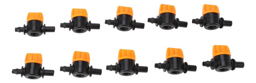 Válvula De Púa De Tubo Mini De Pvc 4/7 4 M, 100 Unidades