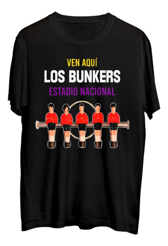 Los Bunkers . Ven Aquí 3 . Rock . Polera . Mucky