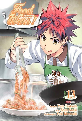 Food Wars Vol 13: Food Wars Vol 13, De Yuto Tsukuda. Editora Panini, Capa Mole, Edição Unica Em Português