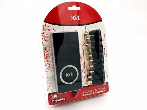 Imagen 1 de 5 de Cargador Universal Para Notebook Automatico 90w Dn-a903