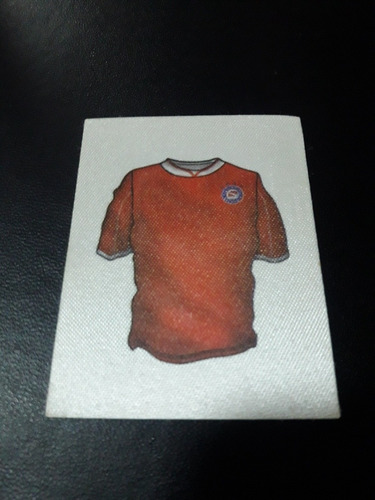 Clausura 2008. Figurita N°c1. Camiseta Argentinos Jrs. Mira!