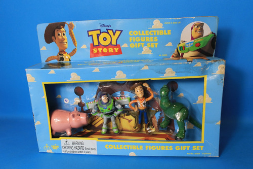 Toy Story Collectible Figures Gift Set Think Way 1995 (Usado)