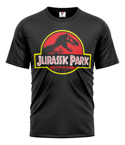 Playera Jurassic Park, Peso Completo 100% Algodón