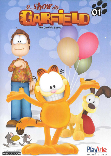 O Show Do Garfield 01 - Dvd - Frank Welker - Wally Wingert