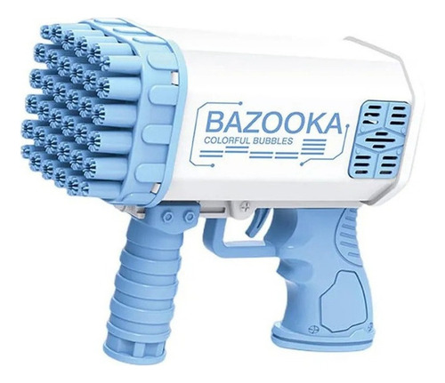 Ametralladora De Burbujas Bazooka Automática De Soplado De B