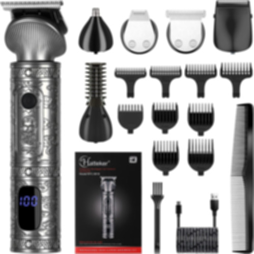 Hatteker Kit De Recortadora De Barba Para Hombres, Recortado