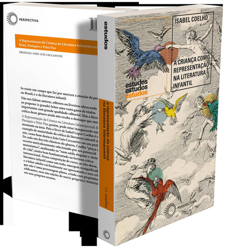 A Representação da criança na literatura infantojuvenil: Rémi, Pinóquio e Peter Pan, de Coelho, Isabel Lopes. Estudos Editorial Editora Perspectiva Ltda., capa mole em português, 2020