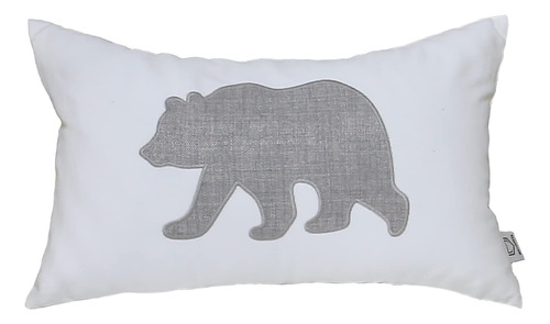 Fundas De Almohada De Oso De 12 X 20 Pulgadas, Decorativas,.