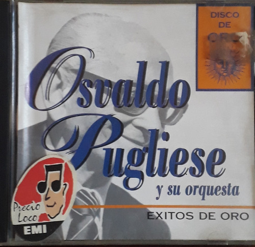 Osvaldo Pugliese Album Exitos De Oro Cd Excelente