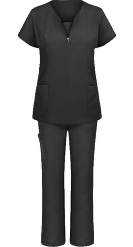 Conjunto De Blusa Uniforme De Trabajo Para Mujer+pantalones