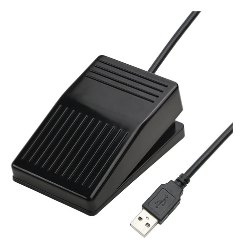 Usb Jogo Pé Controle Teclado Ação Interruptor Pedal Hid Para