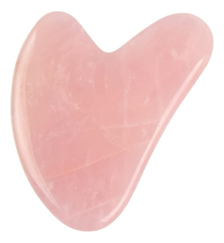 Gua Sha Facial Cuarzo Rosa Piedra Gua Tratamiento De Masaje 