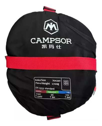 Saco De Dormir Extremo -15° + 10° Camping Trekking 1800g