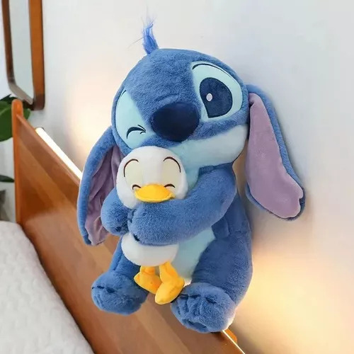 Peluche Stitch Guiño Abrazando A Un Pato Lilo & Stitch,1pc