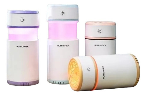 Humidificador Ultrasonico Aromaterapia Usb Luces Led Colores