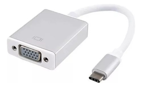 Convertidor Adaptador Cable Tipo C A Vga 