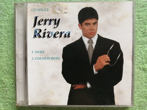 Eam Cd Maxi Single Jerry Rivera Suave + Corazon Roto 1995
