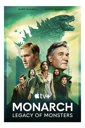 Poster De Monarch: El Legado De Los Monstruos Godzilla