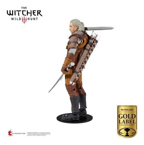 Figura The Witcher Geralt Of Rivia (gold Label Series)