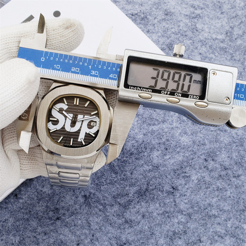 2 - Reloj Automático Patek Philippe De Acero Inoxidable 316l