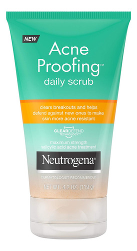 Neutrogena Exfoliante Facial Diario A Prueba De Acné Con T.