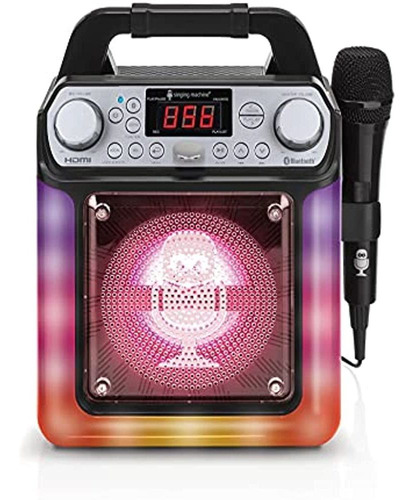 Singing Machine Karaoke System, Portátil, Negro (sml652bk)