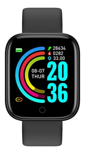 Imagen 1 de 9 de Reloj Inteligente Smartwatch Digital Mujer Hombre Bluetooth