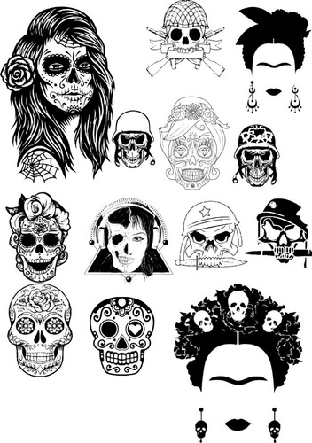 Dia De Muertos Vectores