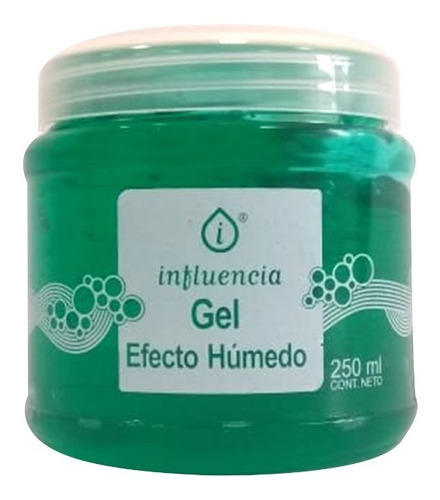  Gel Efecto Húmedo Baja Fijación Influencia 250 Ml 