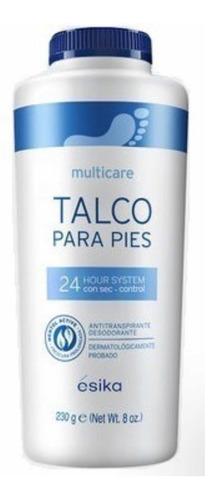 Talco Para Pies Multicare Antitranspirante 230 Gr Esika