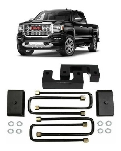 Level Kit De 2  Delantero 1  Trasero Gmc Sierra2007-2018 4x2